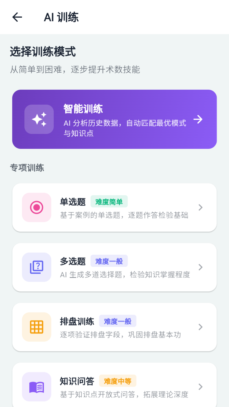 训练